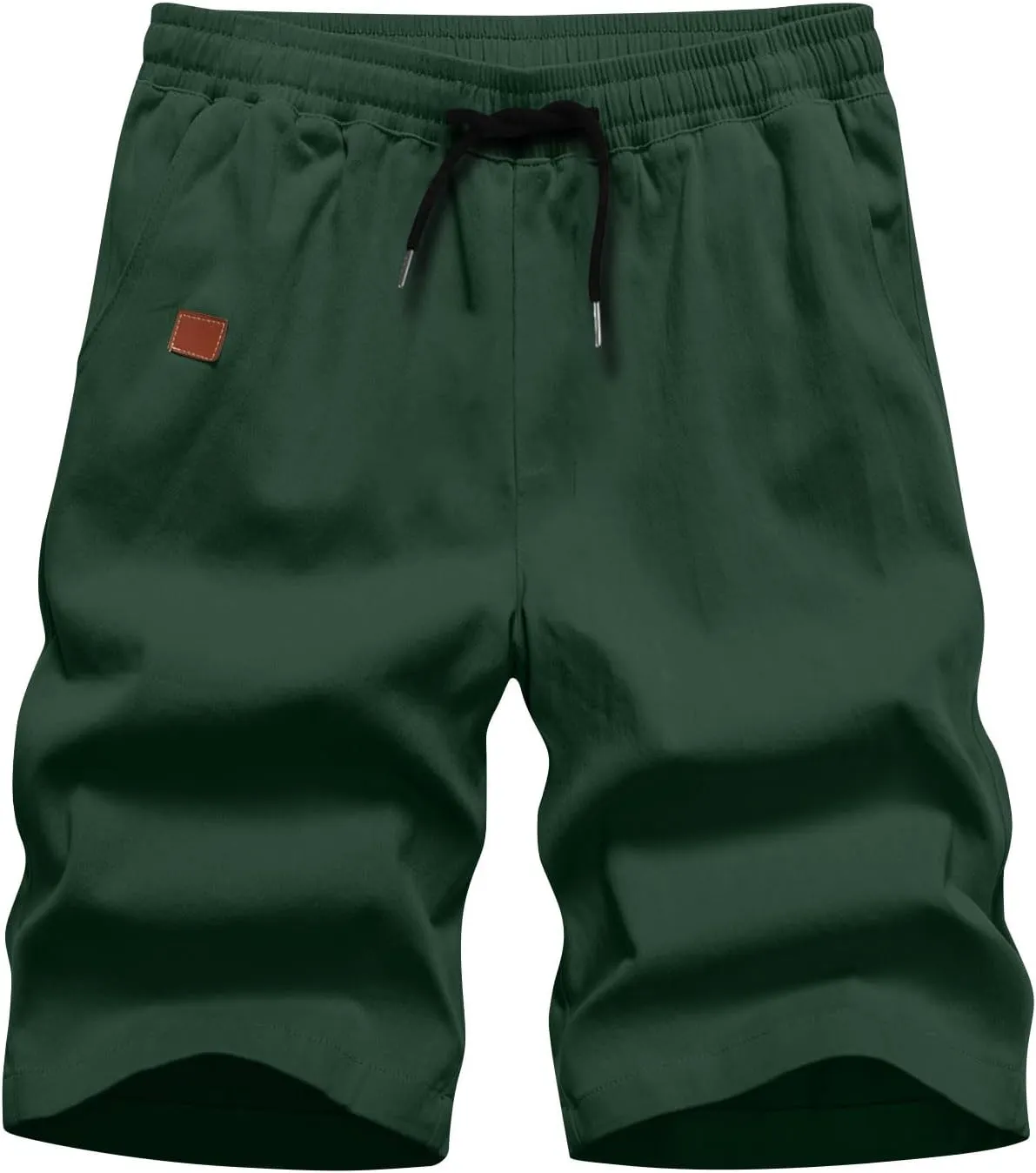 Athletic Shorts for Mens Hiking Fishing Cotton Cargo Shorts Breathable Summer Wide Leg Pants with Pockets 2025