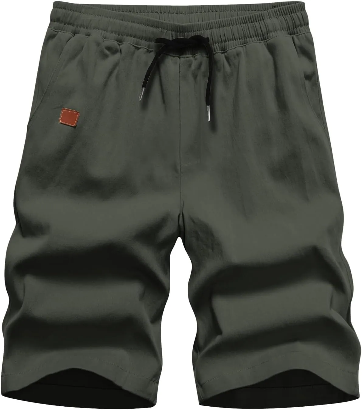 Athletic Shorts for Mens Hiking Fishing Cotton Cargo Shorts Breathable Summer Wide Leg Pants with Pockets 2025
