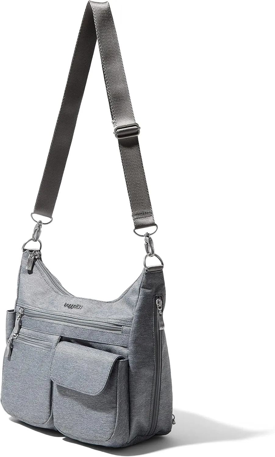 Baggallini Modern Everywhere Crossbody Women 11x9x4.5 RFID Hobo Bag