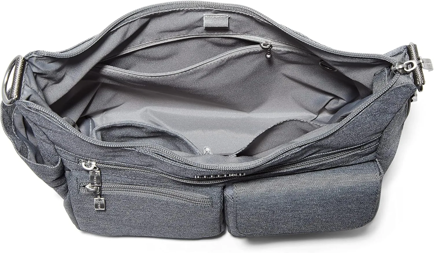 Baggallini Modern Everywhere Crossbody Women 11x9x4.5 RFID Hobo Bag
