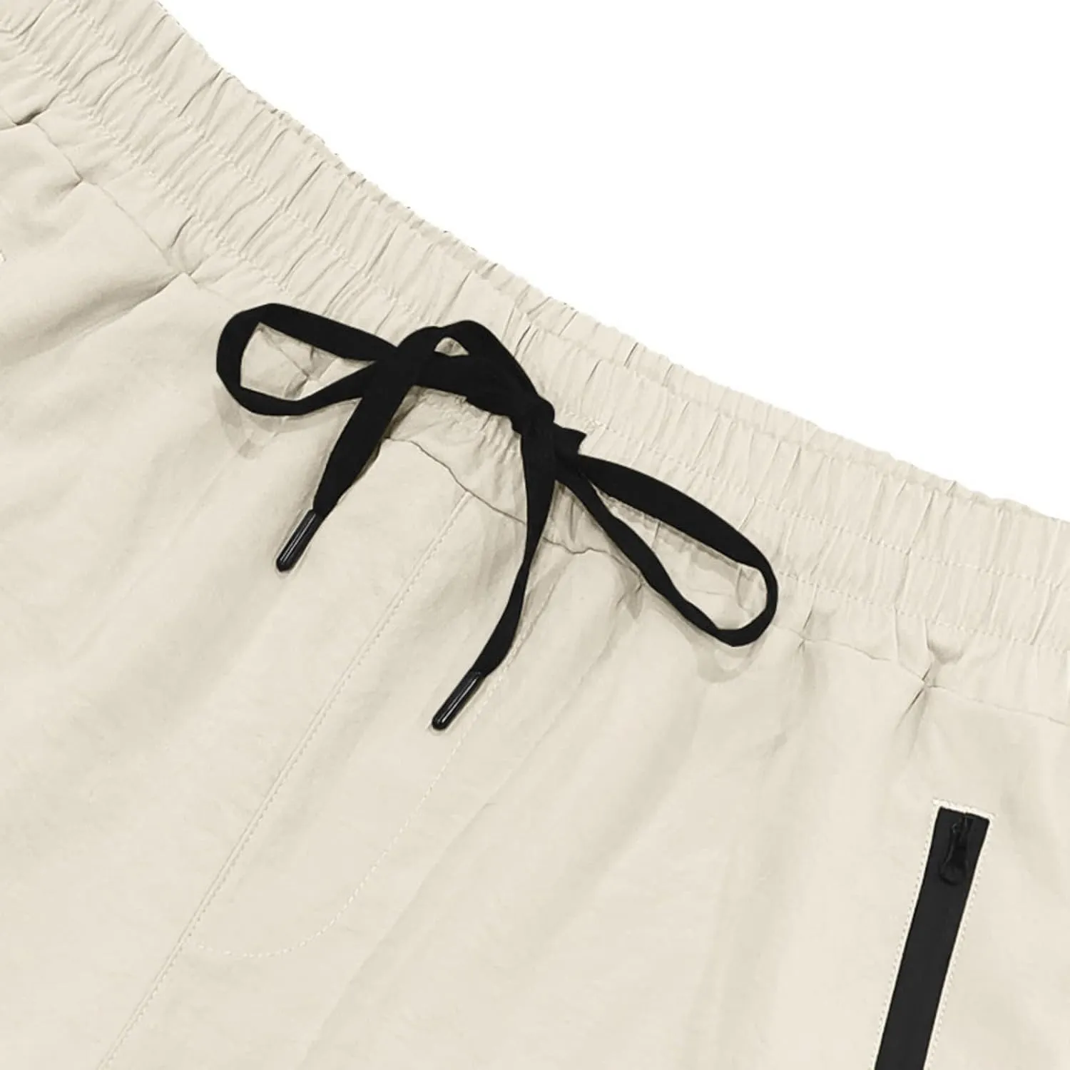 Basketball Shorts for Men Quick Dry Workout Running Shorts Big and Tall Drawstring Short Activewear with Zipper Pockets