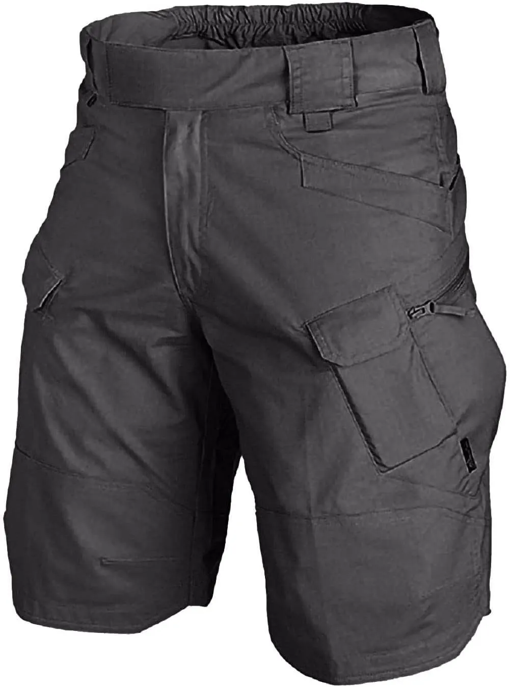 Cargo Shorts for Men Summer Outdoor Tactical Pants Solid/Patriotic Printed Military SweatShorts with Multi Pocket