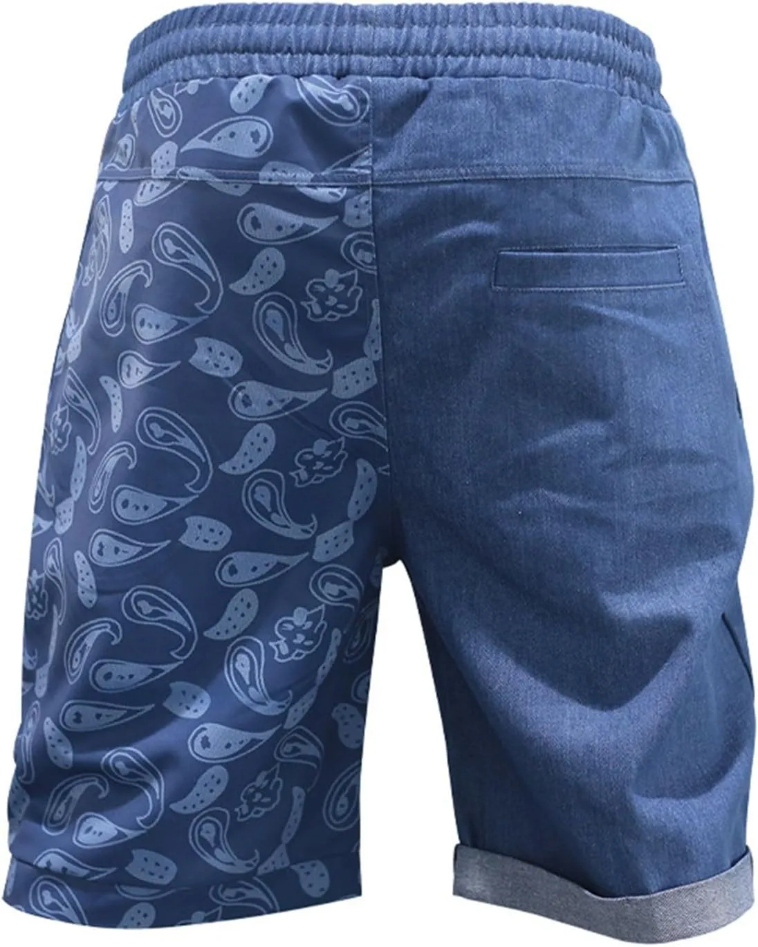 CRNTCEM Mens Drawstring Streetwear Hiphop Shorts Elastic Wasited Athletic Workout Running Short Pants Casual Fashion Shorts