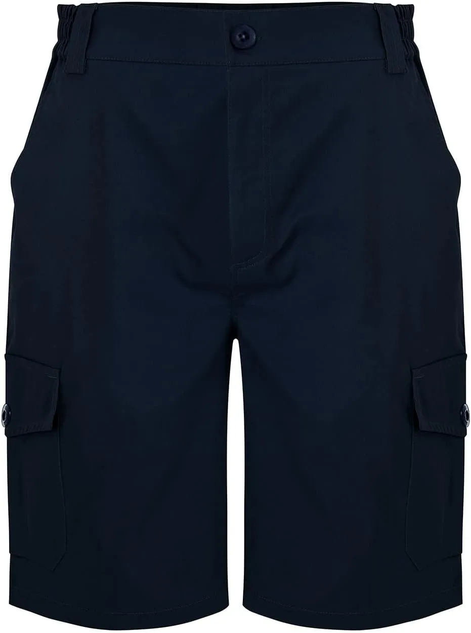 CRNTCEM Men's Golf Dress Shorts Stretch Work Flat Front Hybrid Shorts Summer Casual Chino Business Office Short with Pockets