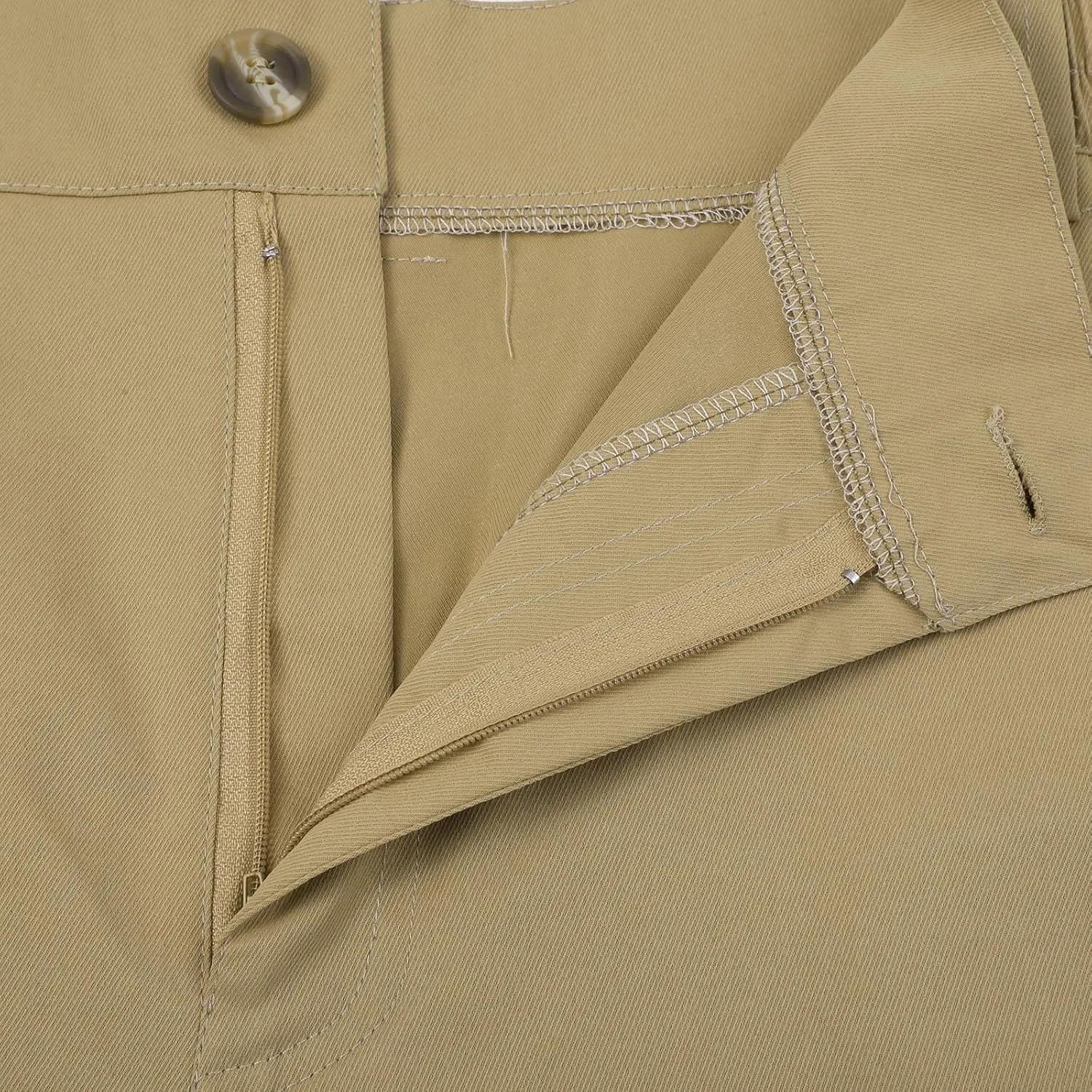 CRNTCEM Men's Golf Dress Shorts Stretch Work Flat Front Hybrid Shorts Summer Casual Chino Business Office Short with Pockets
