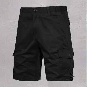 CRNTCEM Mens Outdoor Fishing Hiking Shorts Lightweight Outdoor Golf Work Shorts Expandable Waist Tactical Cargo Short Pants