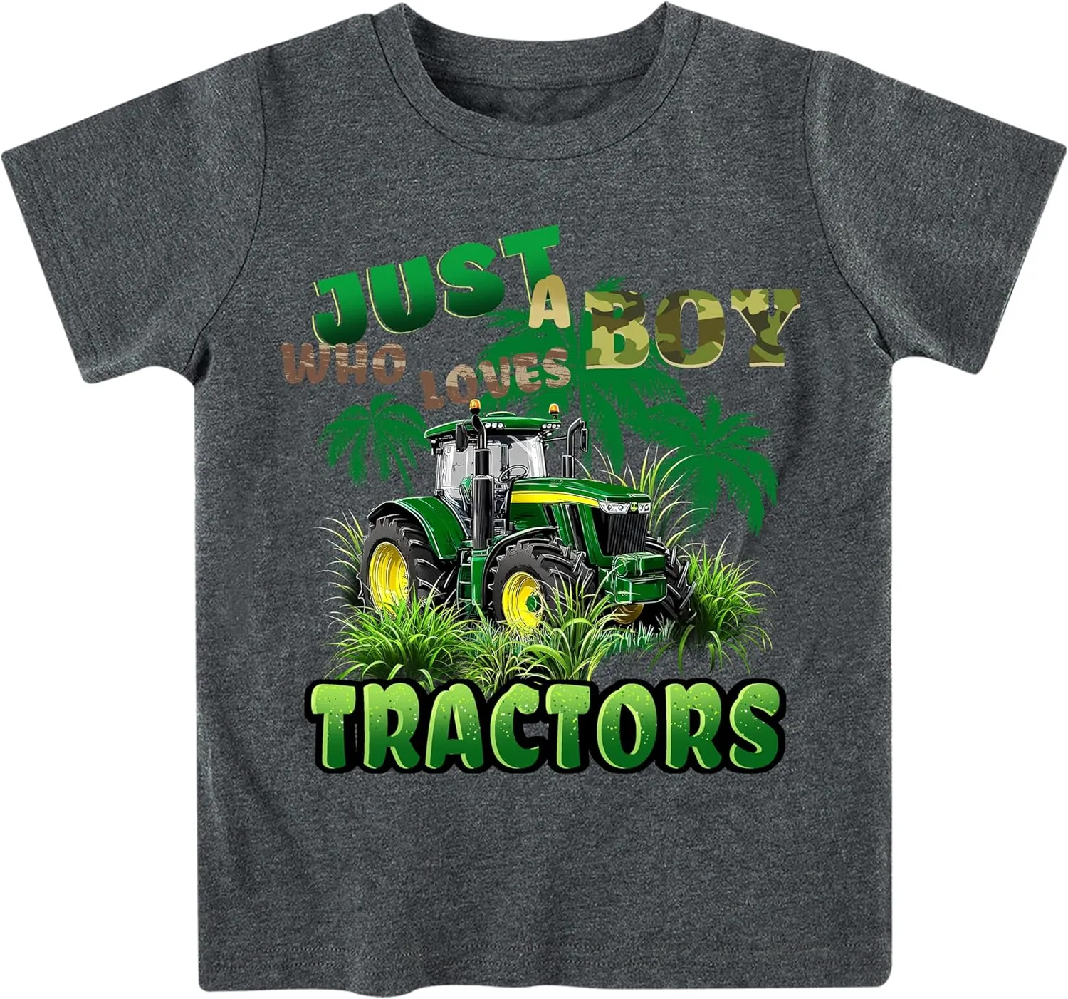 Funnycokid Toddler Boys Shirts Graphic T-Shirt Kids Short Sleeve Tees 2-6 Years