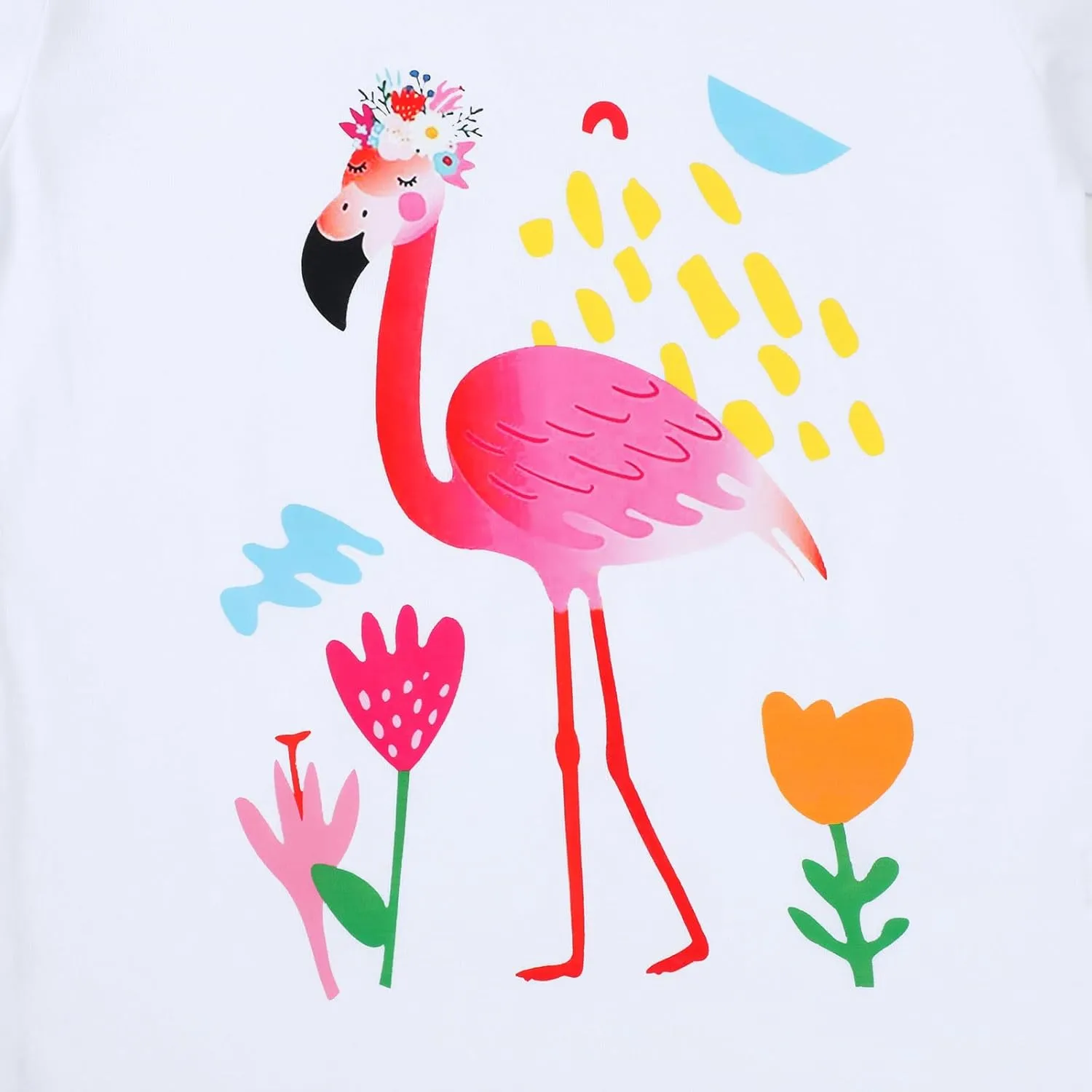 HILEELANG Girl Short Sleeve Tees Easter Graphic Cotton Summer T-Shirts 3Packs