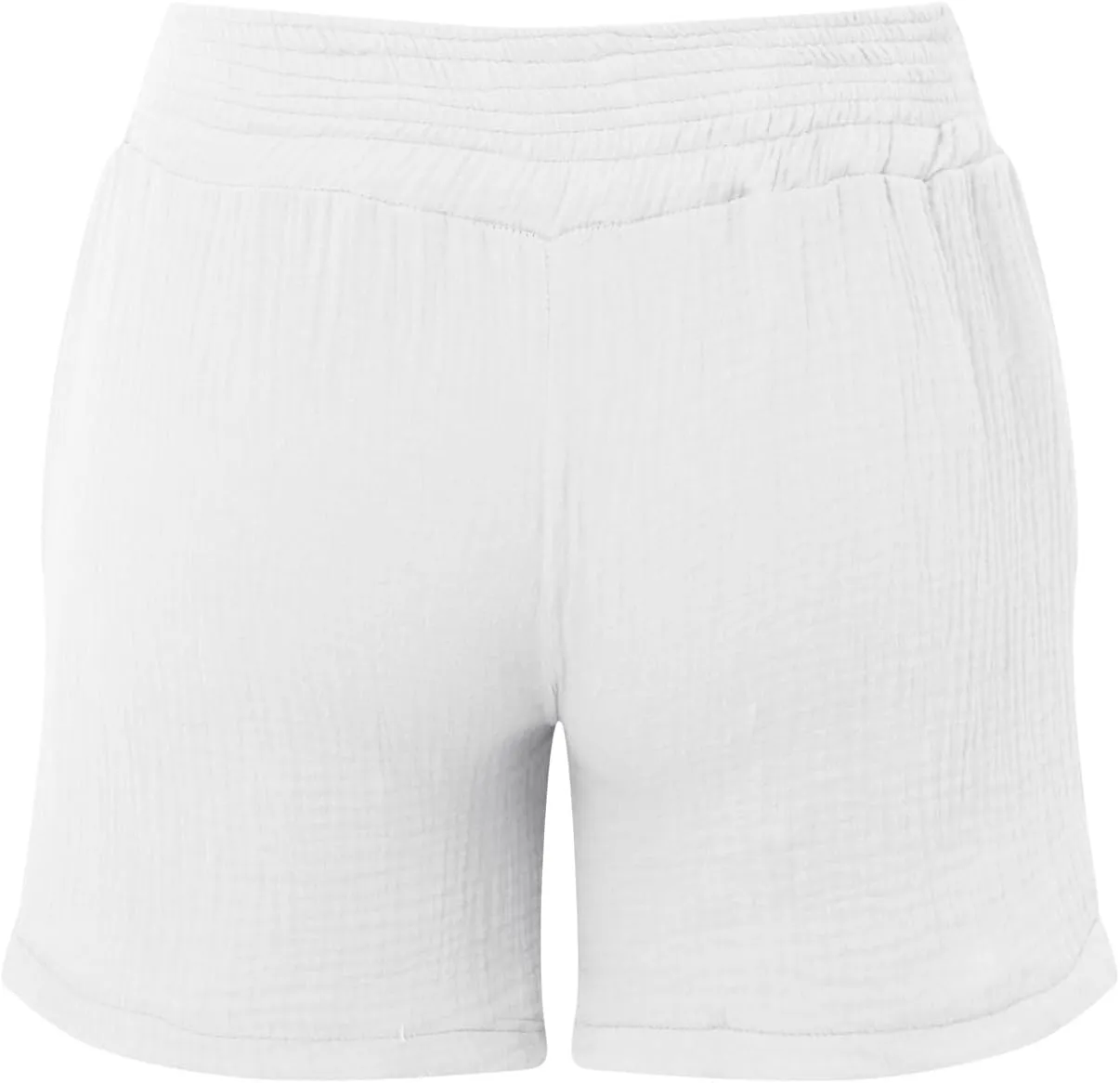Linen Maternity Shorts Women Comfort Double Layered Underbelly Drawstring Elastic Waist Shorts Casual Lightweight Shorts