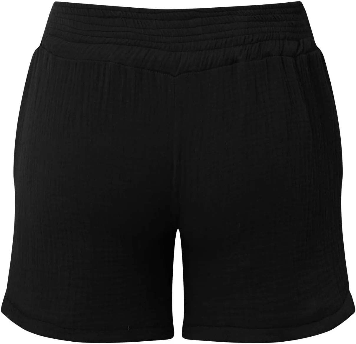Linen Maternity Shorts Women Comfort Double Layered Underbelly Drawstring Elastic Waist Shorts Casual Lightweight Shorts