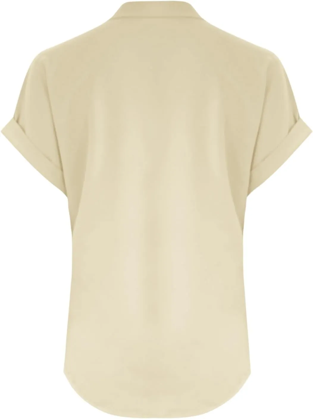 Linen Shirts for Women Summer Short Sleeve Casual Tops Henley Vacation Beach Lounge Button Lightweight Tunic Blouse