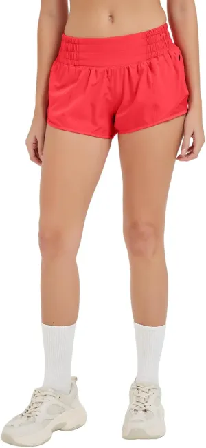 MCEDAR Women's Athletic Shorts for Gym Workout Shorts 2.5" Quick-Dry Lightweight Running Short with High Waisted Zip Pockets