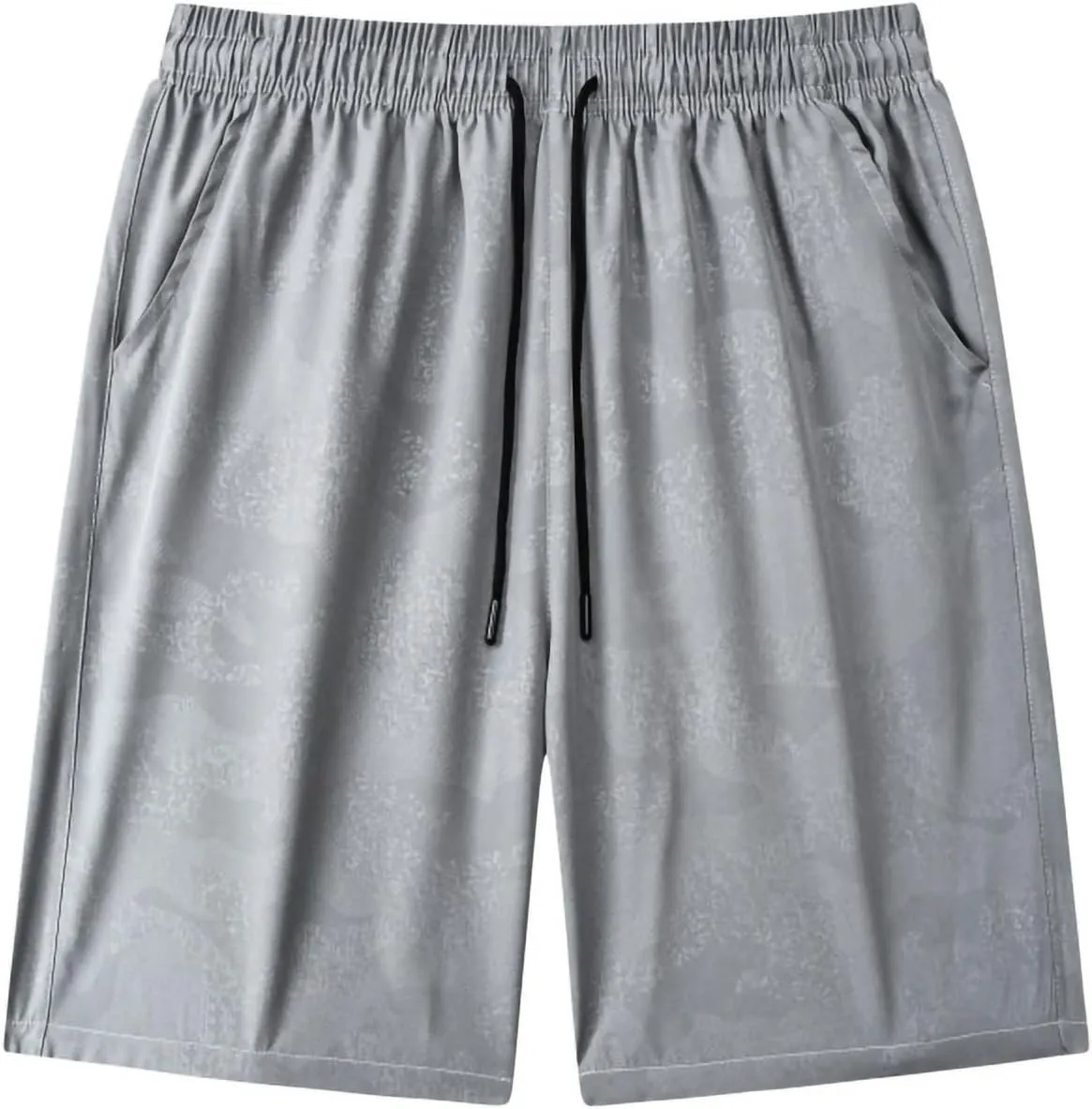 Men's Athletic Workout Shorts Ice Silk Quick Dry Gym Running Breathable Lightweight Activewear Casual Trunks