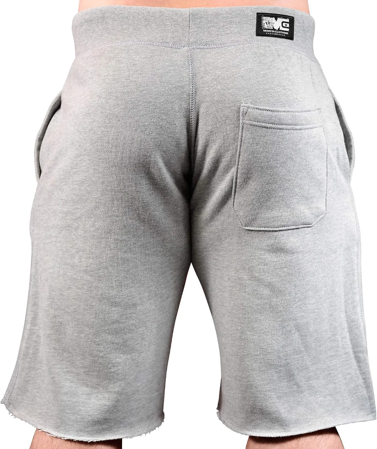 Men's Bodybuilding Workout (MC-CrestFlag) Gym Sweat Shorts
