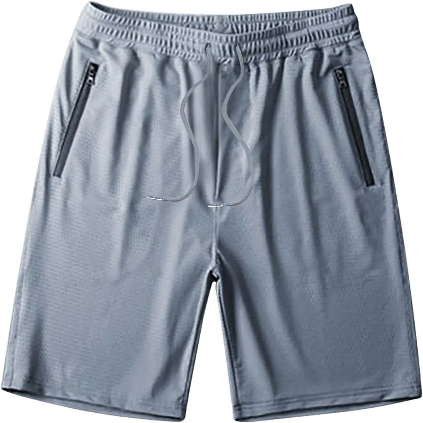 Men's Gym Athletic Workout Shorts Baggy Quick Dry Running Bodybuilding Running Pants Drawstring Elastic Waist Shorts
