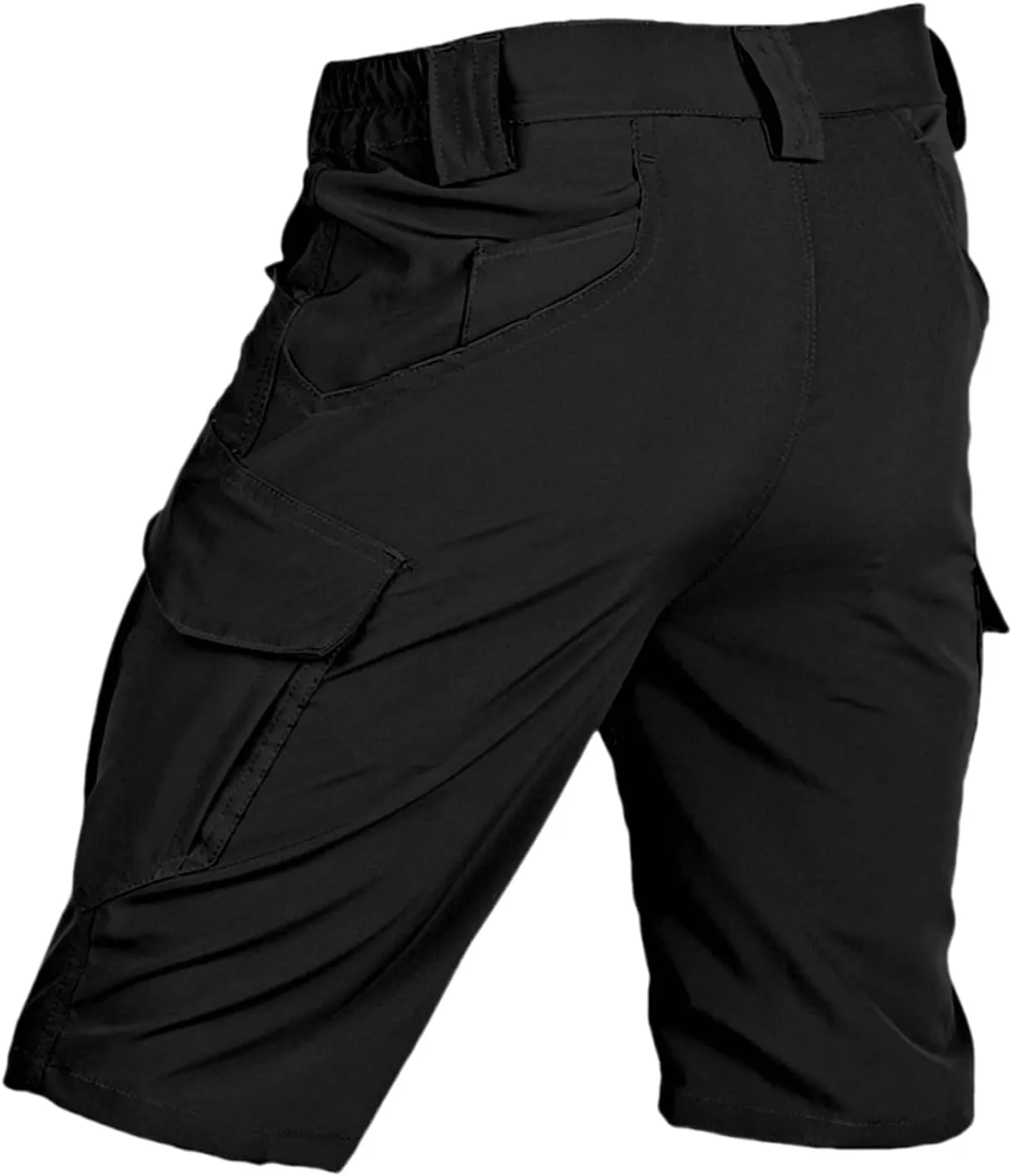 Men's Hiking Cargo Shorts Summer Outdoor Tactical Pants with Multi Pockets Fishing Camping Casual Travel Shorts for Men