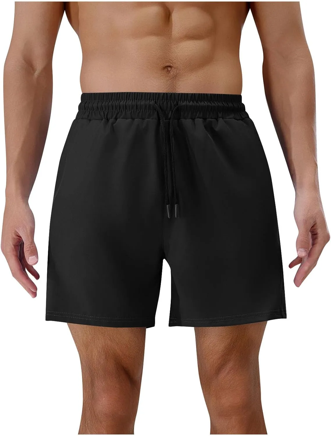 Men's Shorts with Pockets Quick Dry Athletic Running Gym Workout Activewear Lightweight Basketball Trunks