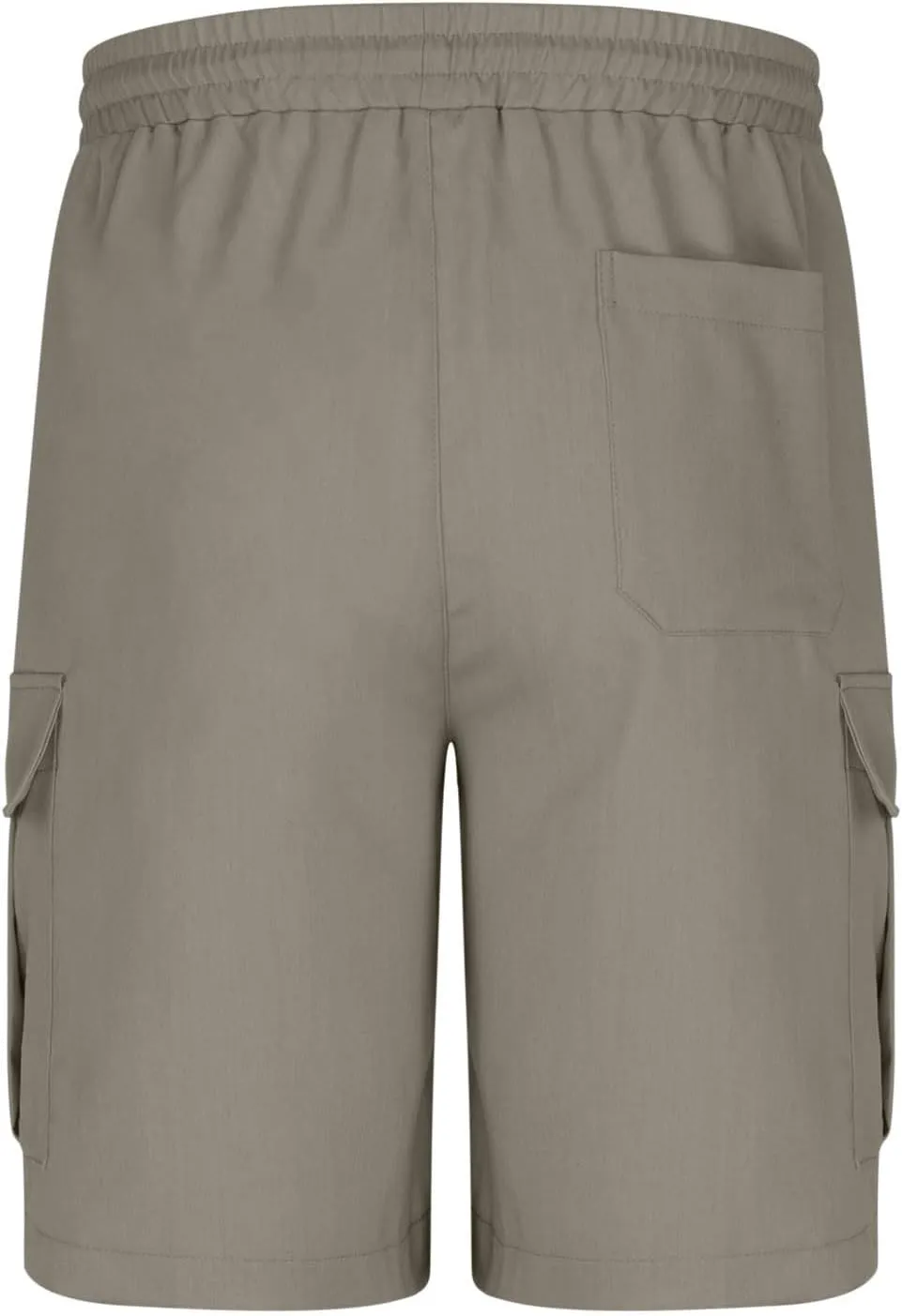 Men's Sweat Cargo Shorts Casual Cotton Drawstring Elastic Waist Short Athletic Workout Gym Jogger Shorts with Pocket