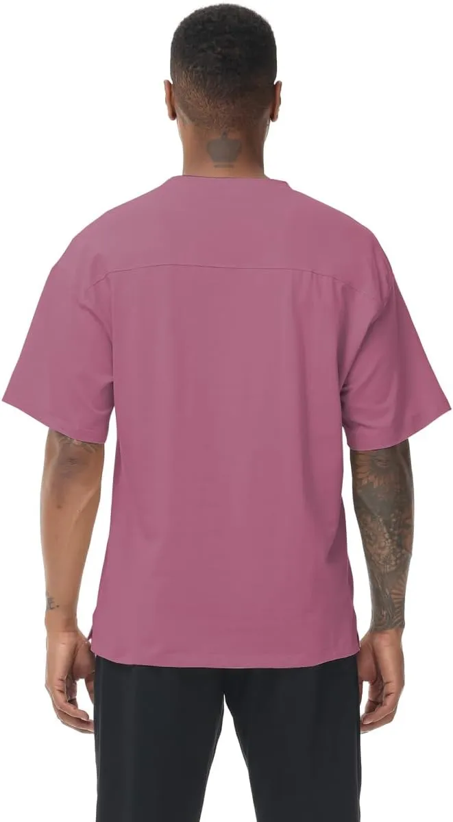 Muscle Killer 1/2pack Mens T Shirt Gym Workout Dry Fit Short Sleeve Athletic Fitness Crew Neck Tee Shirts Casual Loose Fit