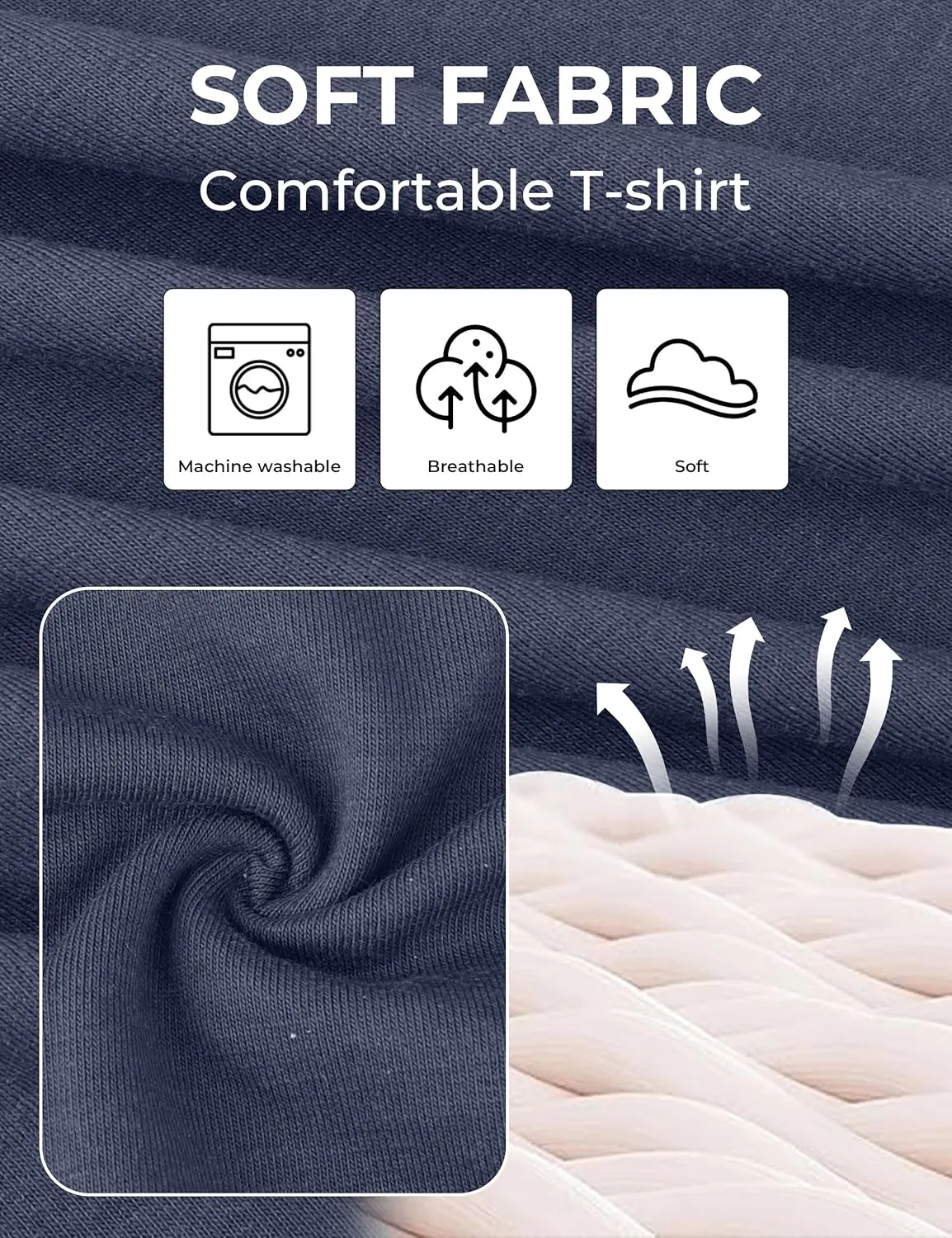 OZL Men's Henley Shirt, Men Polo Short Sleeve Blend T-Shirt with Buttons, Casual Summer Basic Tee 3Pcs