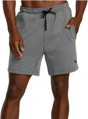 RVCA Sport Men's Tech Fleece Elastic Waist Shorts 18"