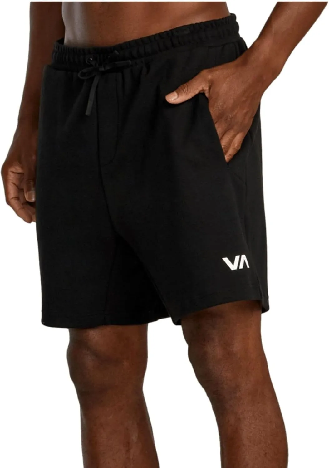 RVCA Sport Men's Tech Fleece Elastic Waist Shorts 18"