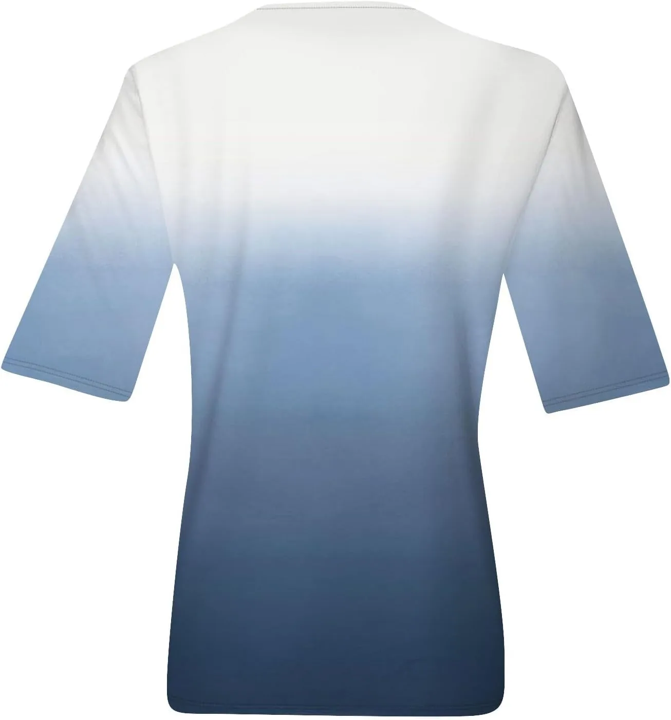 Shirts for Women Summer Spring Tops Short Sleeve V Neck T Shirts Basic Casual Blouses Clothes 2025 Trendy