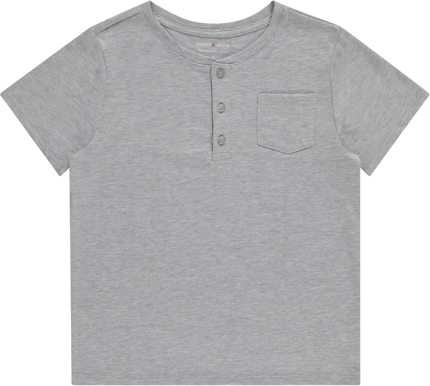 Stitch & Stone Boys 4-Pack Graphic Tees: Fun & Comfortable T-Shirts for Boys Size 4-14