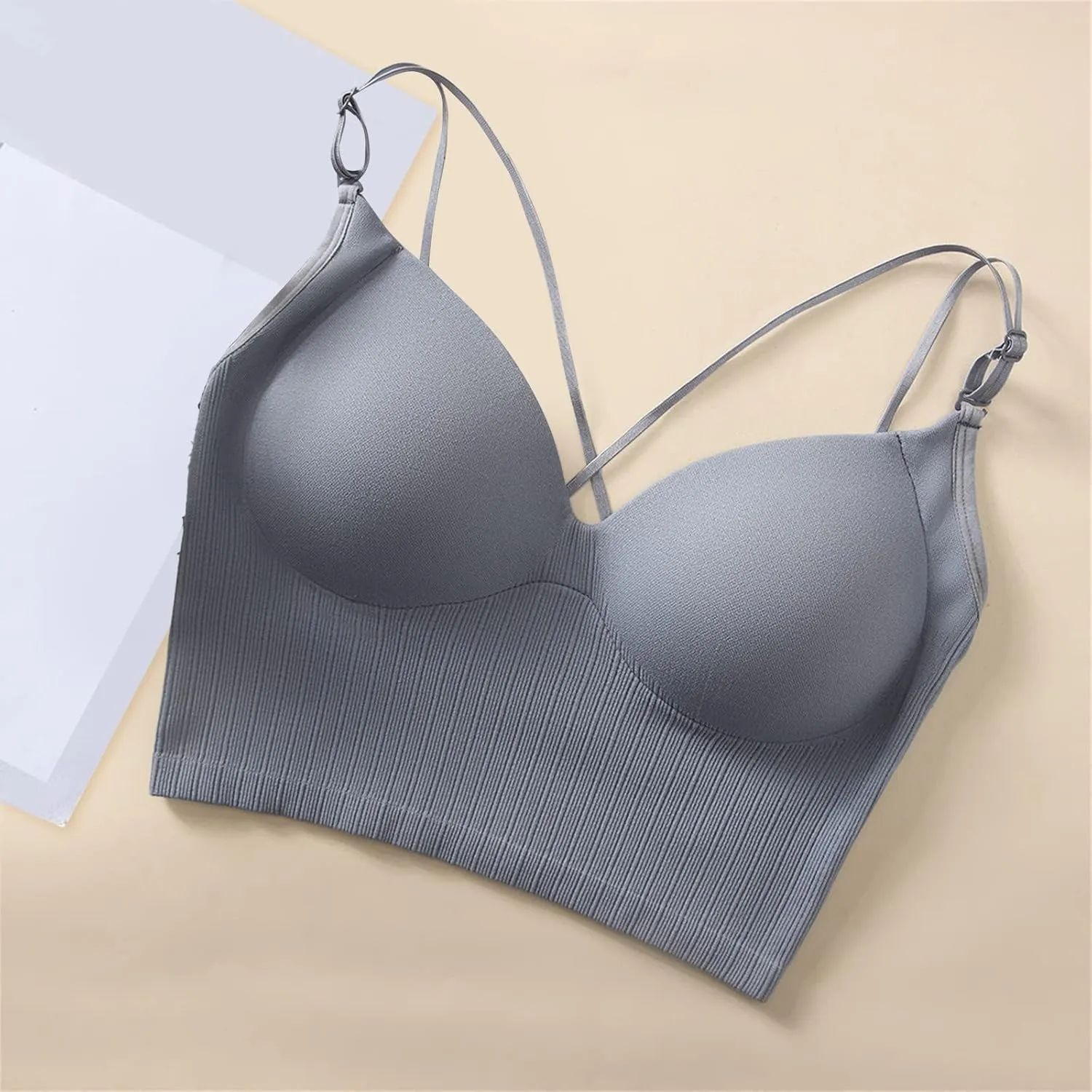 Tank with Built in Bra Womens Tank Tops Strap Camisole with Built in Padded Shelf Bra Small Color A
