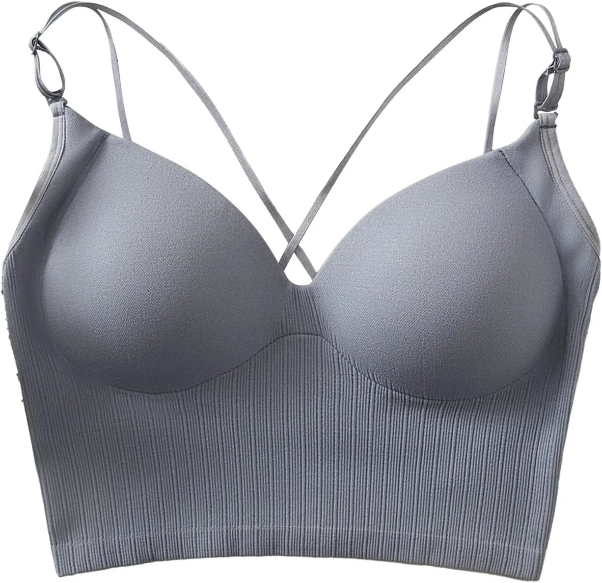 Tank with Built in Bra Womens Tank Tops Strap Camisole with Built in Padded Shelf Bra Small Color A