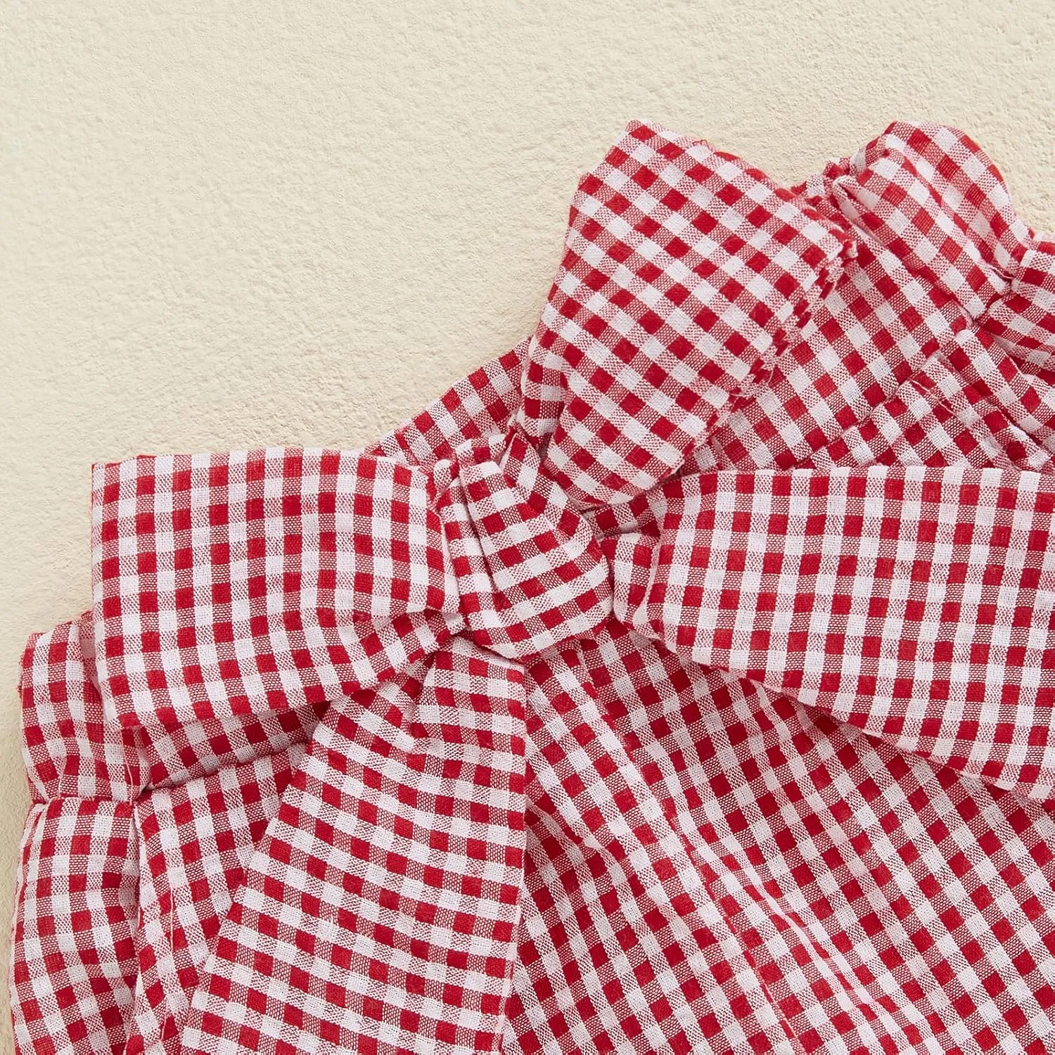 Toddler Baby Girl Shorts Gingham Plaid Shorts Summer Casual Elastic Waist Shorts Pants Bottoms 9M-4T