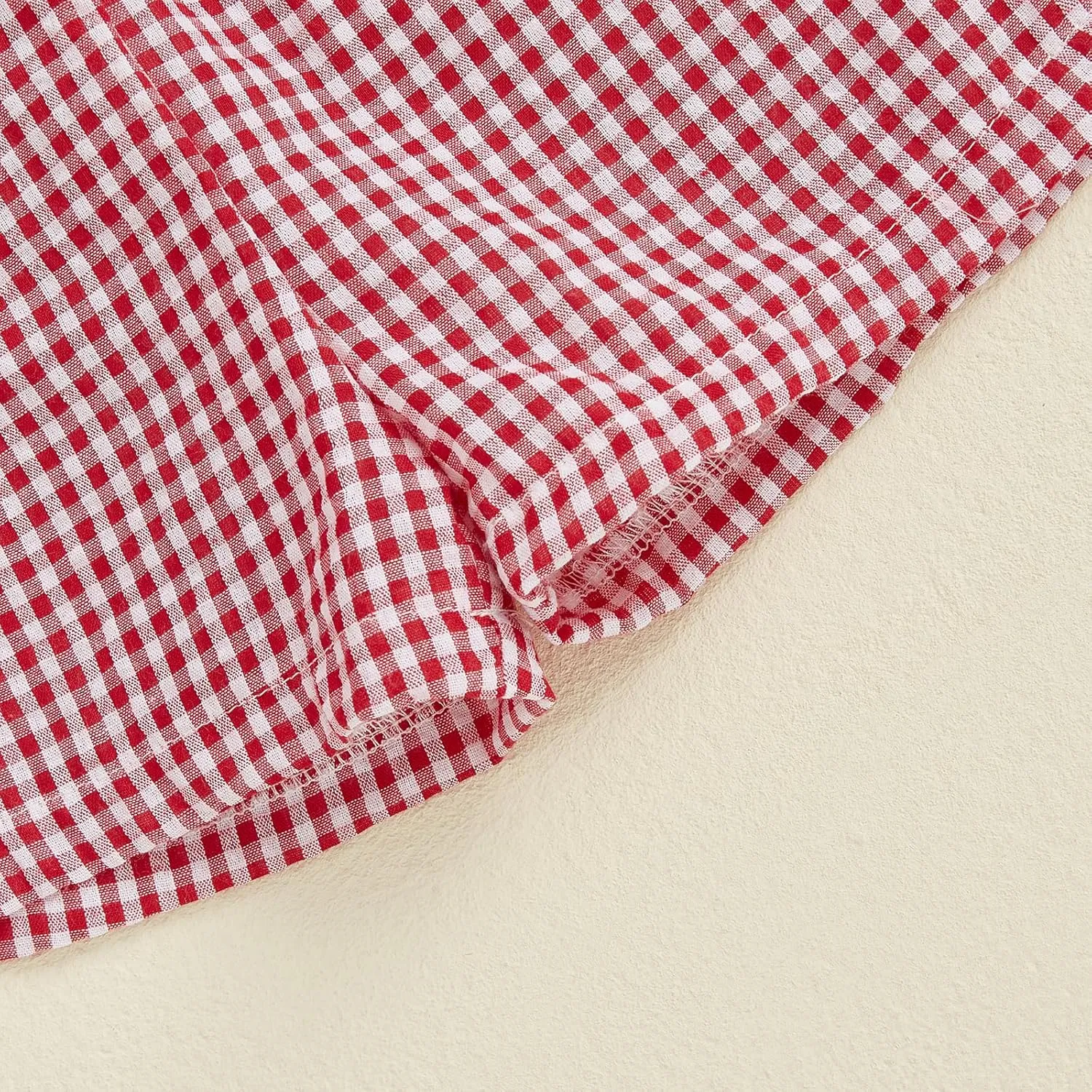Toddler Baby Girl Shorts Gingham Plaid Shorts Summer Casual Elastic Waist Shorts Pants Bottoms 9M-4T