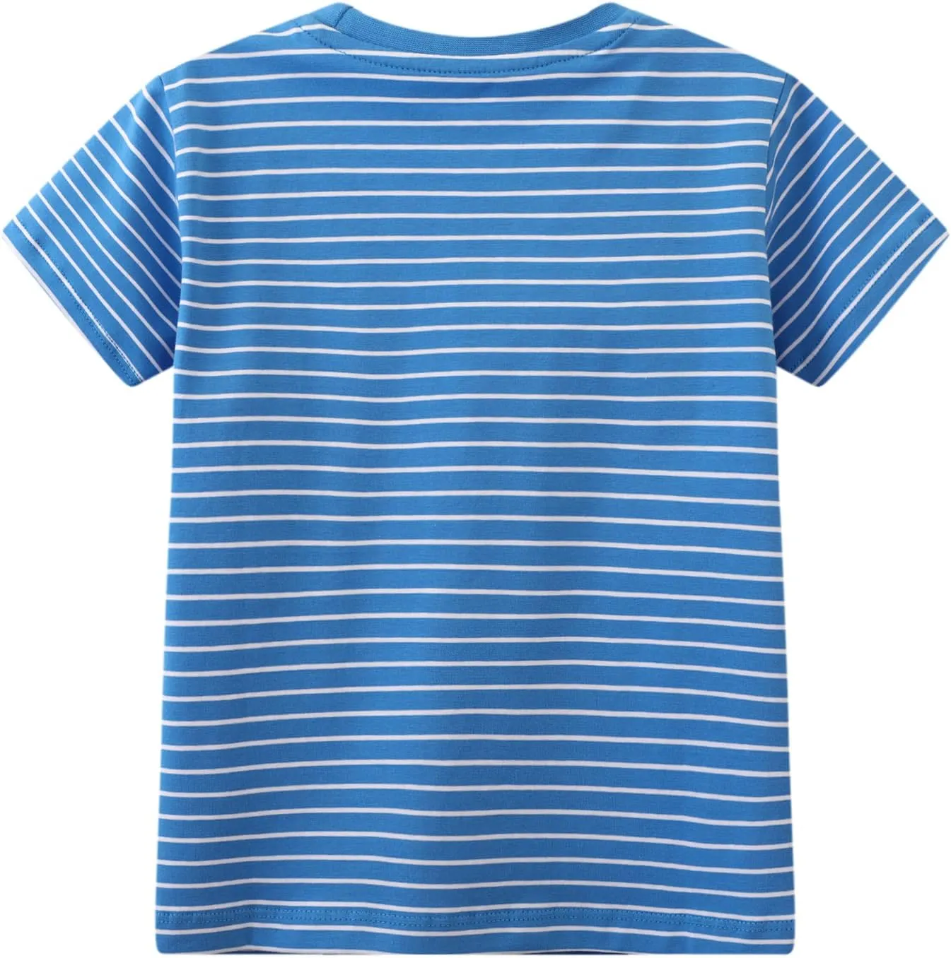 Toddler Boys' Short Sleeve Tees Cotton Casual Graphic Crewneck Summer Top Clothes T-Shirts