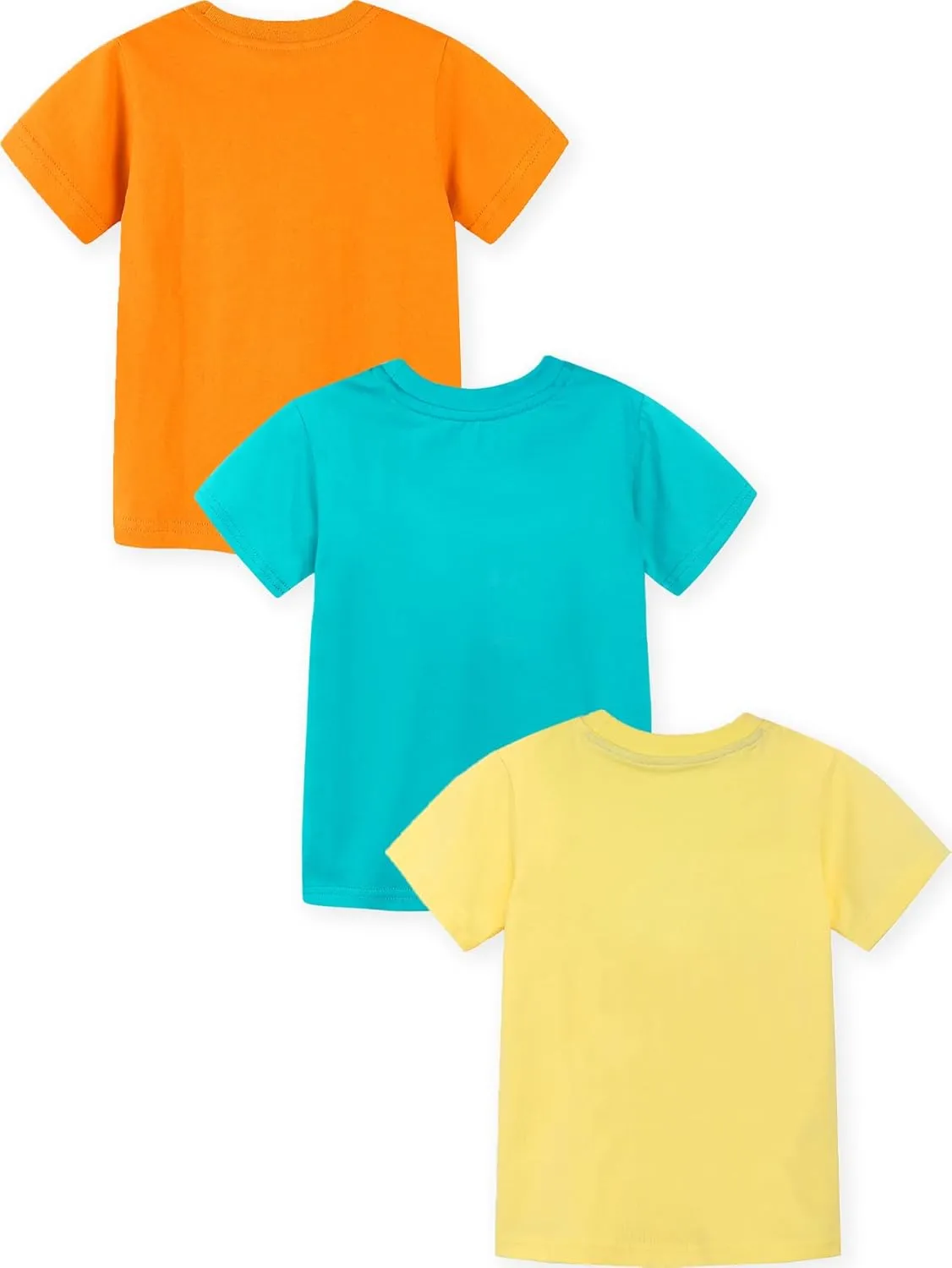 Toddler Boys' Short Sleeve Tees Cotton Casual Graphic Crewneck Summer Top Clothes T-Shirts