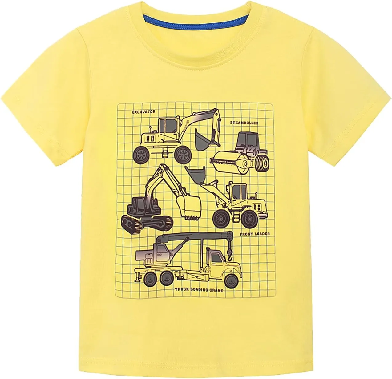 Toddler Boys' Short Sleeve Tees Cotton Casual Graphic Crewneck Summer Top Clothes T-Shirts