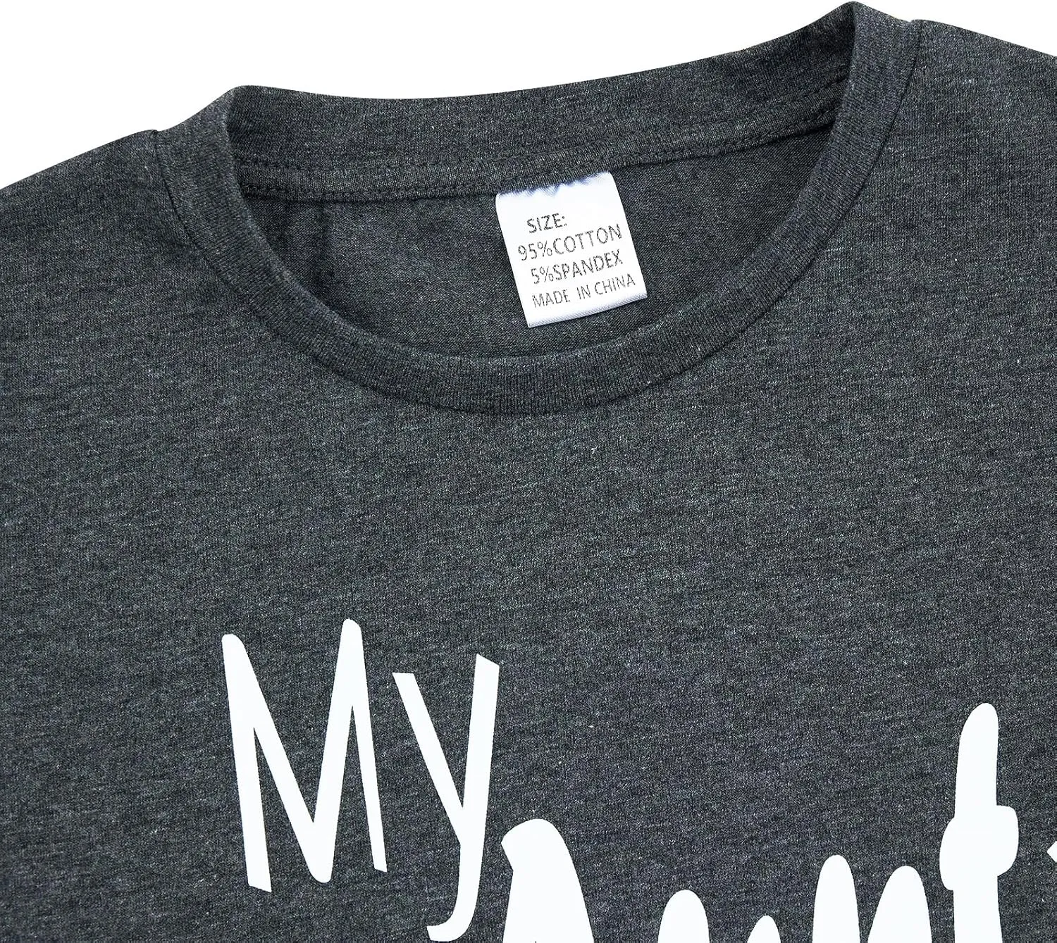 Toddler Boys T-Shirt Letter Shirts Kids Short Sleeve Tees 3-7 Years