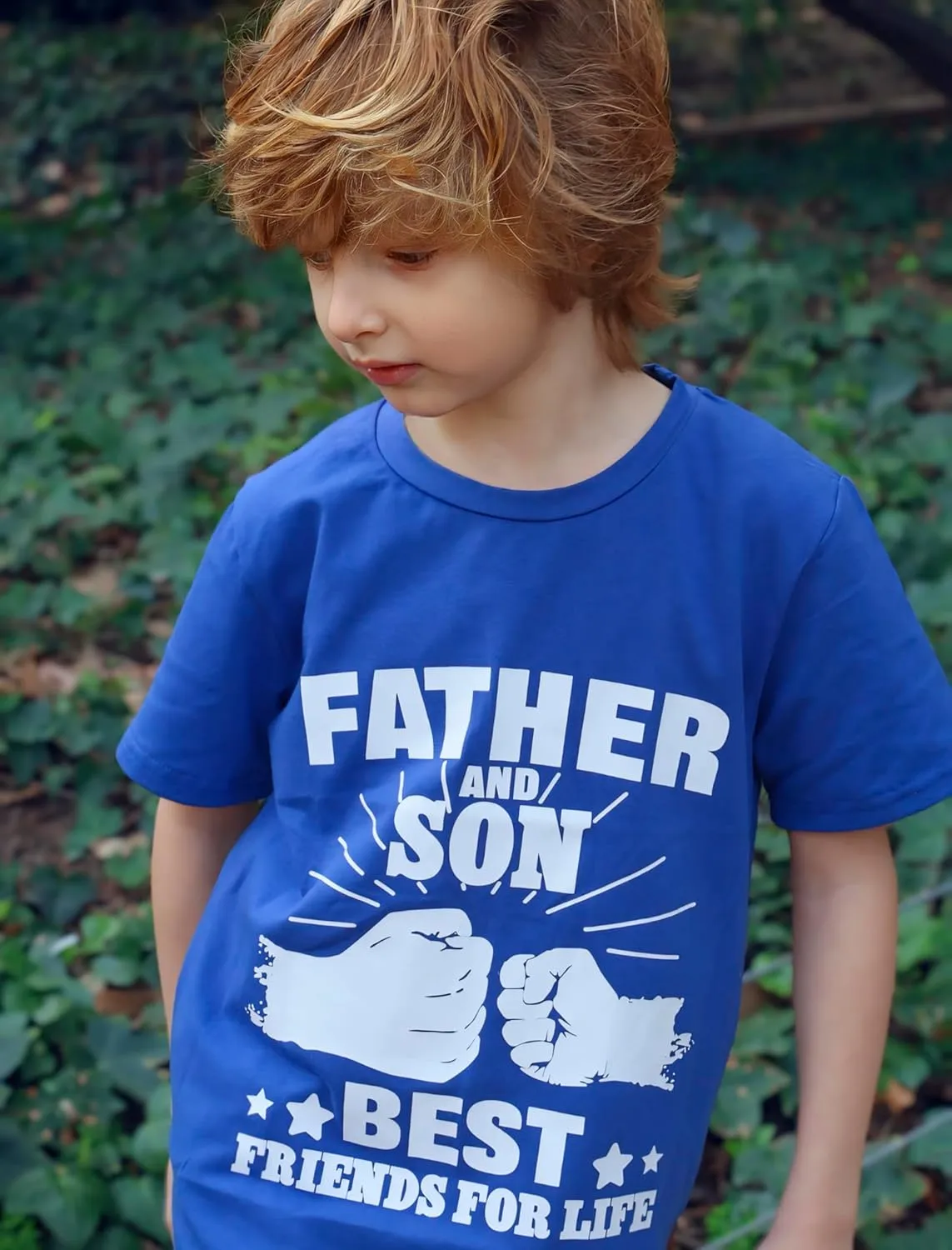 Toddler Boys T-Shirt Letter Shirts Kids Short Sleeve Tees 3-7 Years