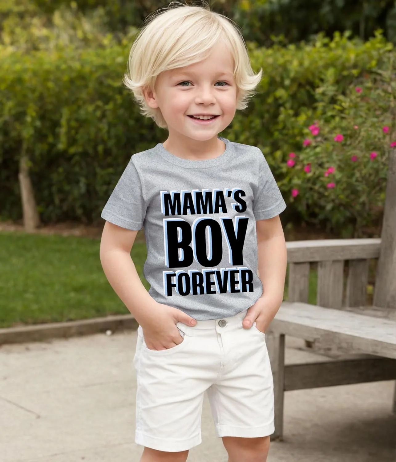 Toddler Boys T-Shirt Letter Shirts Kids Short Sleeve Tees 3-7 Years