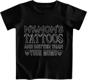 Toddler Boys T-Shirt Letter Shirts Kids Short Sleeve Tees 3-7 Years