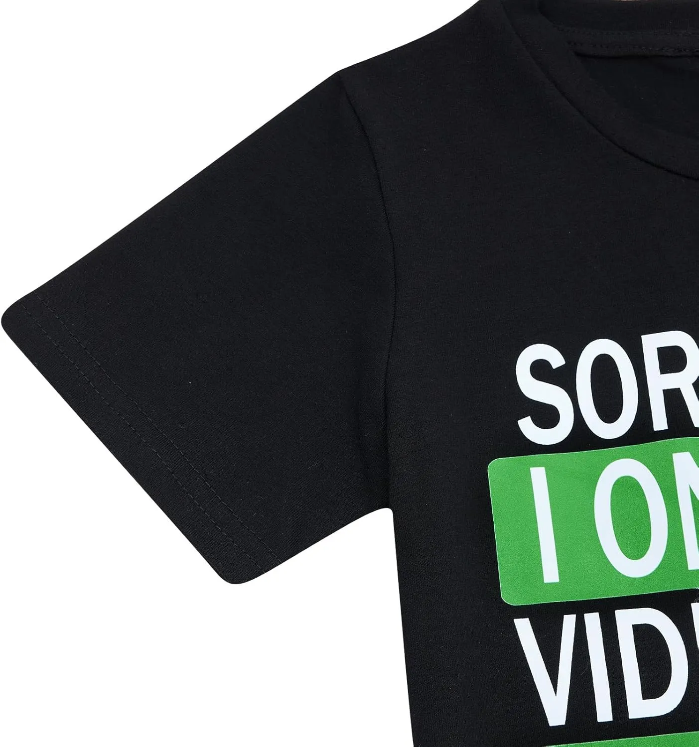 Toddler Boys T-Shirt Letter Shirts Kids Short Sleeve Tees 3-7 Years