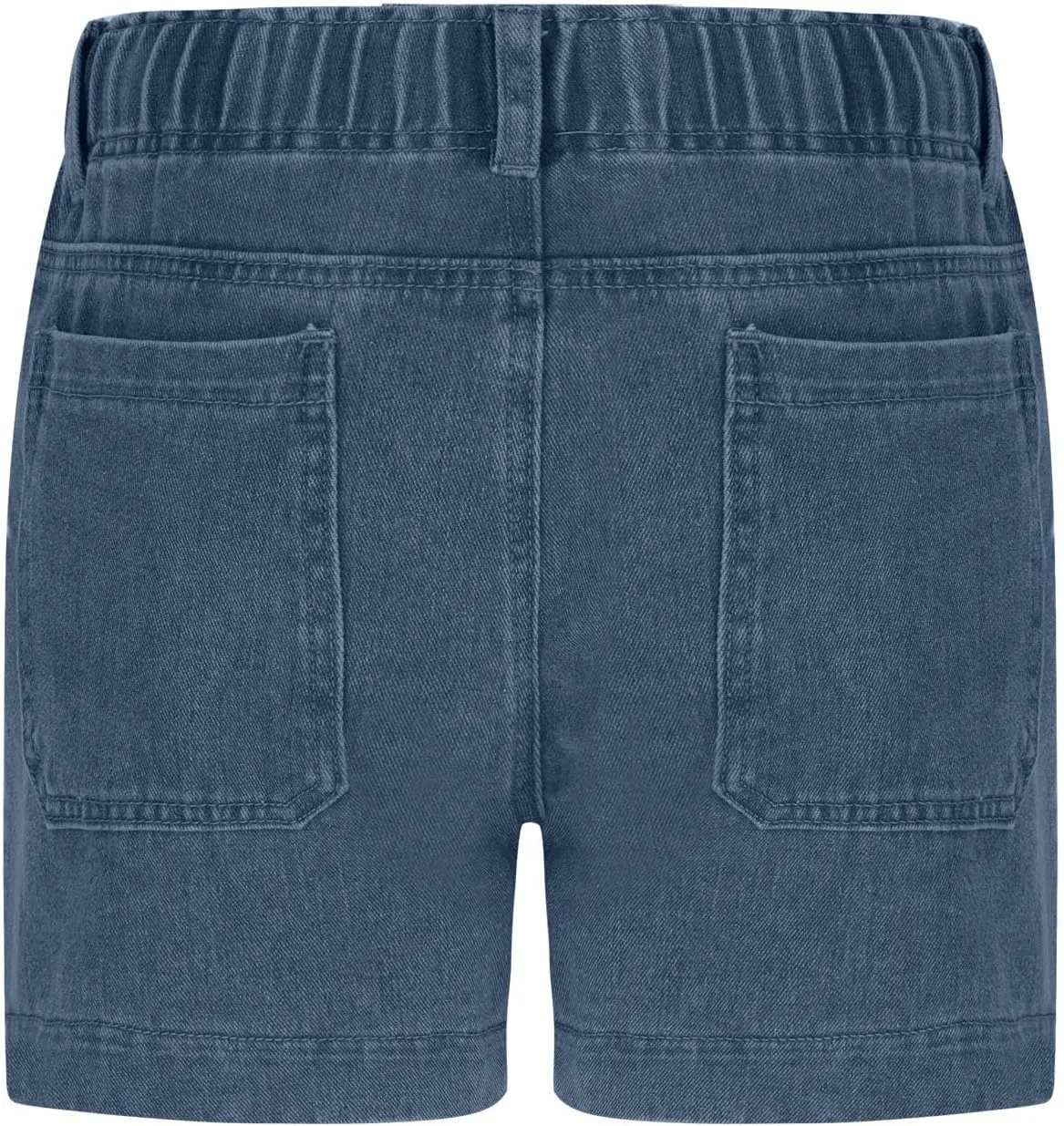 Women's Casual Fashion Denim Shorts High Waisted Short Jeans Stretchy Drawstring Elastic Waist Shorts