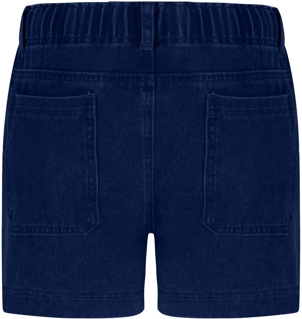Women's Casual Fashion Denim Shorts High Waisted Short Jeans Stretchy Drawstring Elastic Waist Shorts