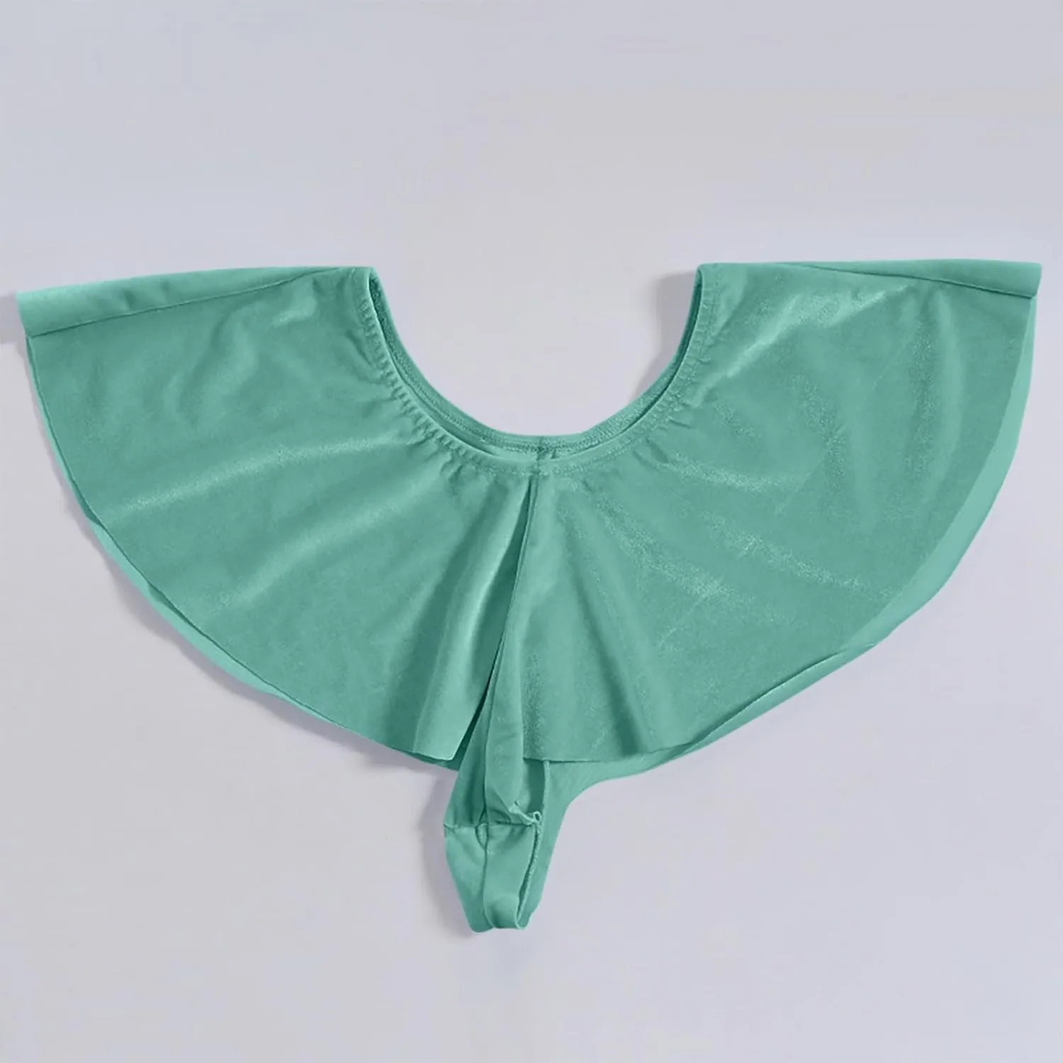 Women's Panty Underwear Fashion Solid Color Low Waist Pleated Hem Soft Comfy Shorts Skirts Boyshorts Bikini Briefs