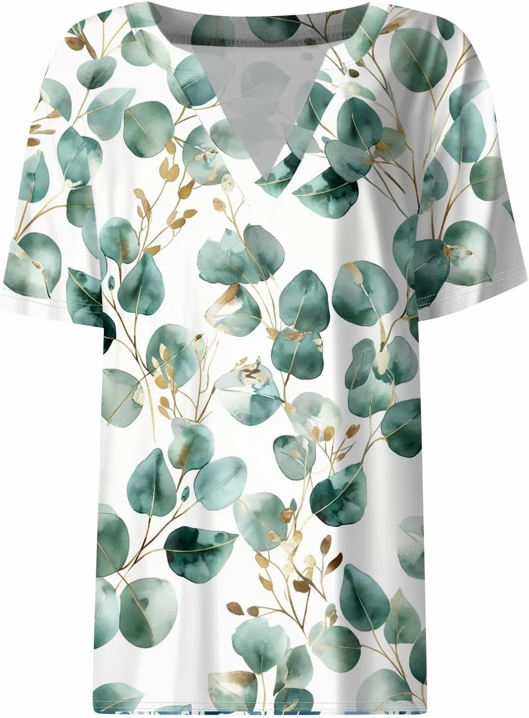 Womens Tops Casual Short Sleeve V Neck T Shirts for Womens Spring Blouses for Women 2025 Trendy Summer Tops for Women 2025