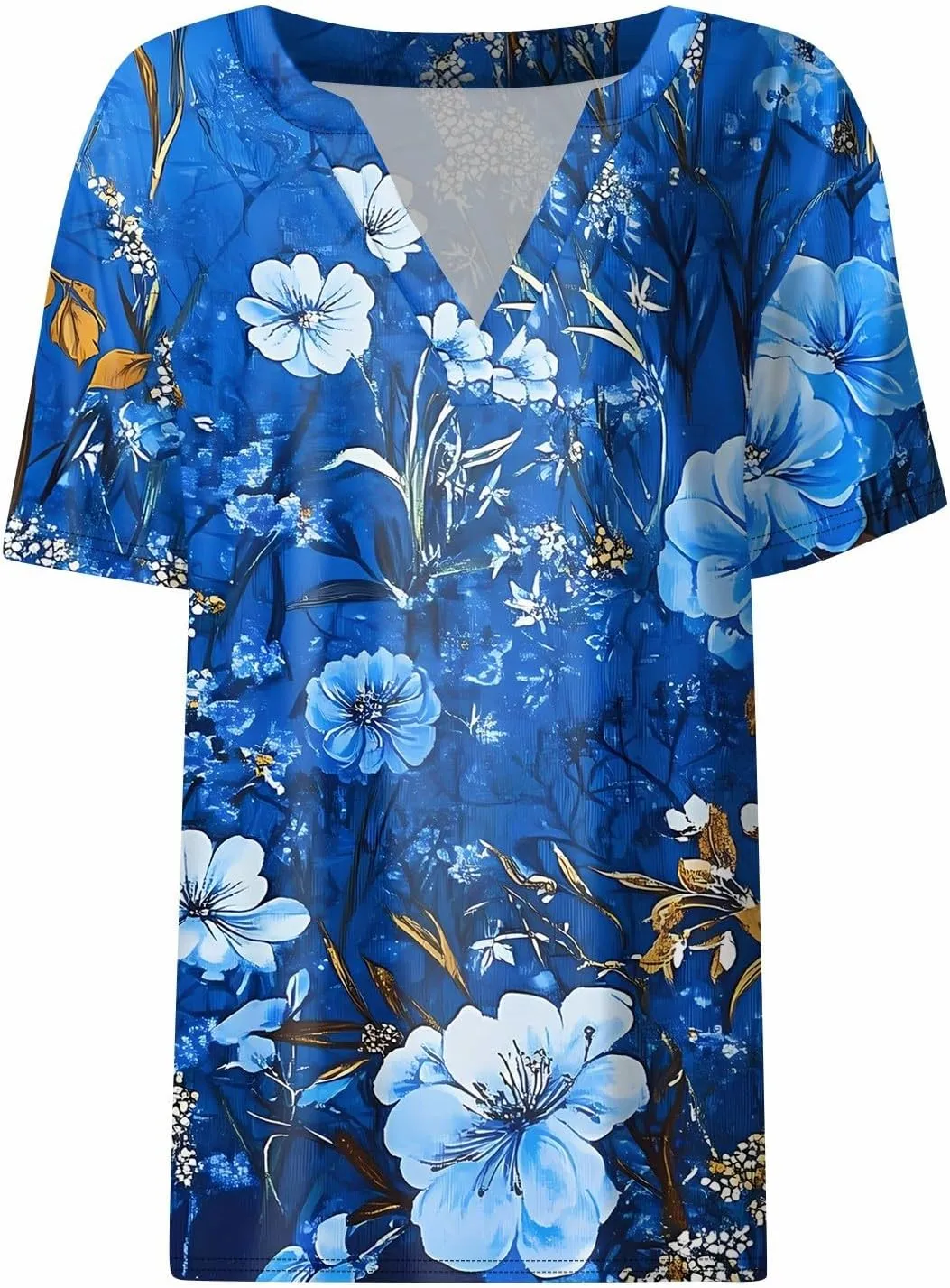 Womens Tops Casual Short Sleeve V Neck T Shirts for Womens Spring Blouses for Women 2025 Trendy Summer Tops for Women 2025